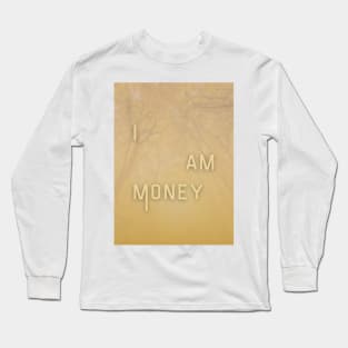 I Am Money Affirmation Trees Graphic Long Sleeve T-Shirt